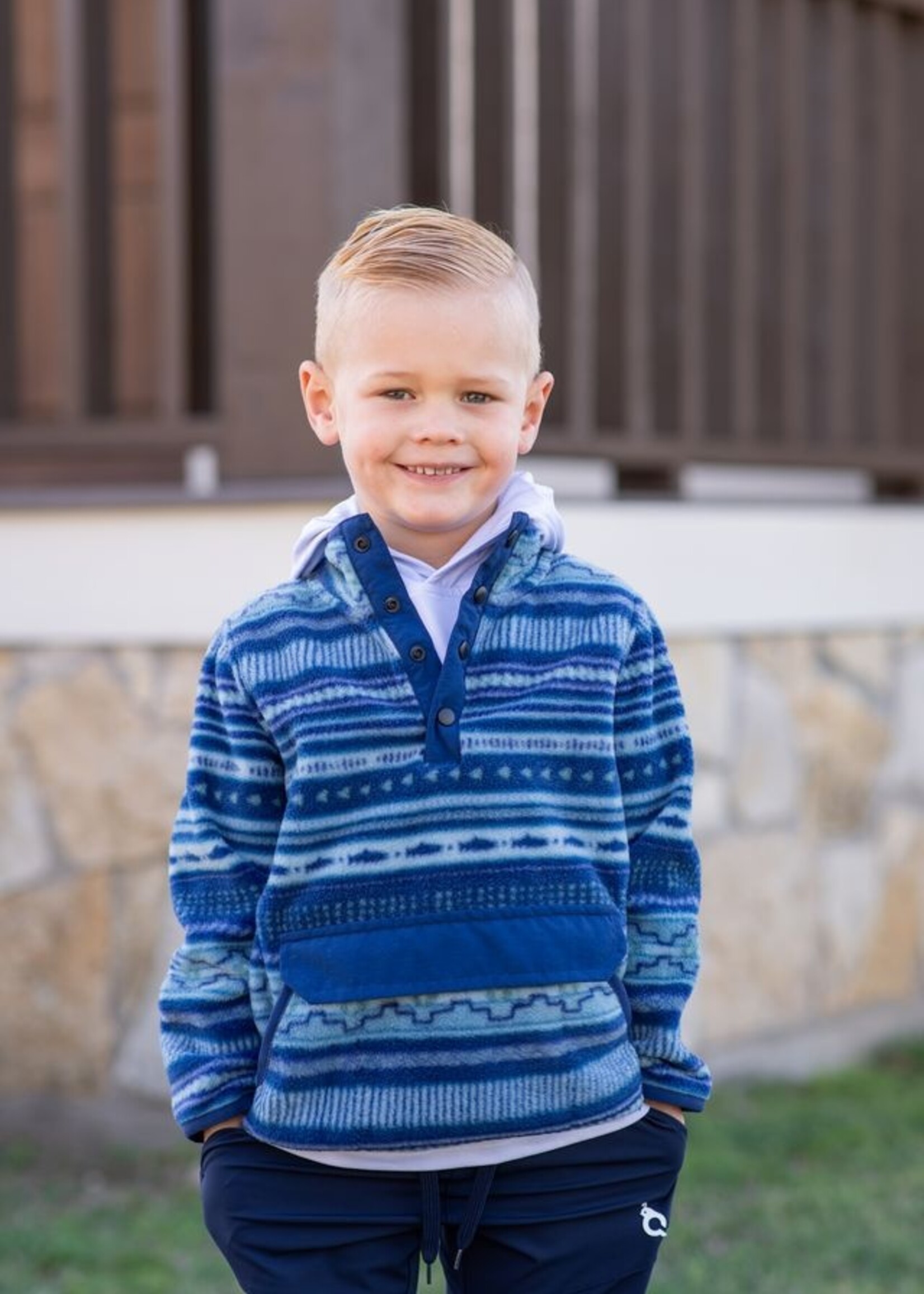 AZTEC SHERPA PULLOVER
