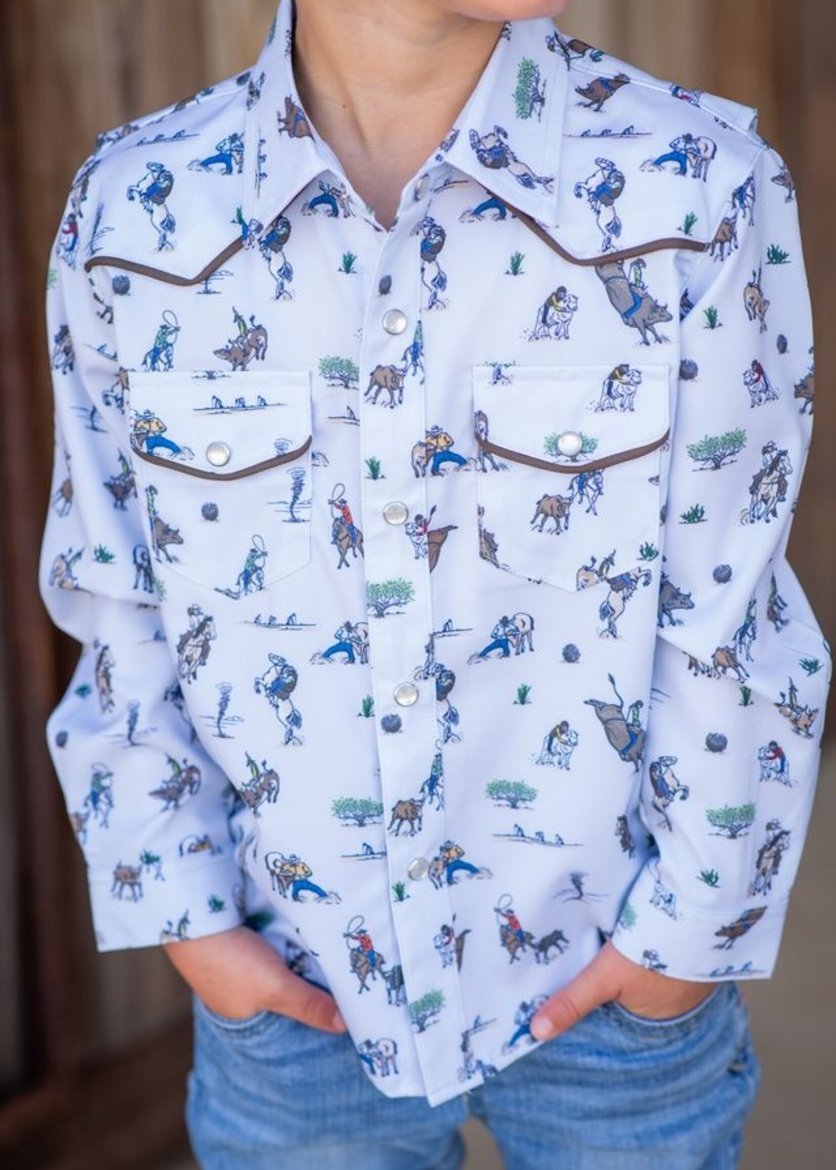 RODEO PEARL SNAP SHIRT