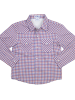 TRINITY PLAID PEARL SNAP SHIRT