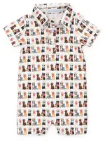 WESTERN PUPS TRIPP POLO SHORTALL
