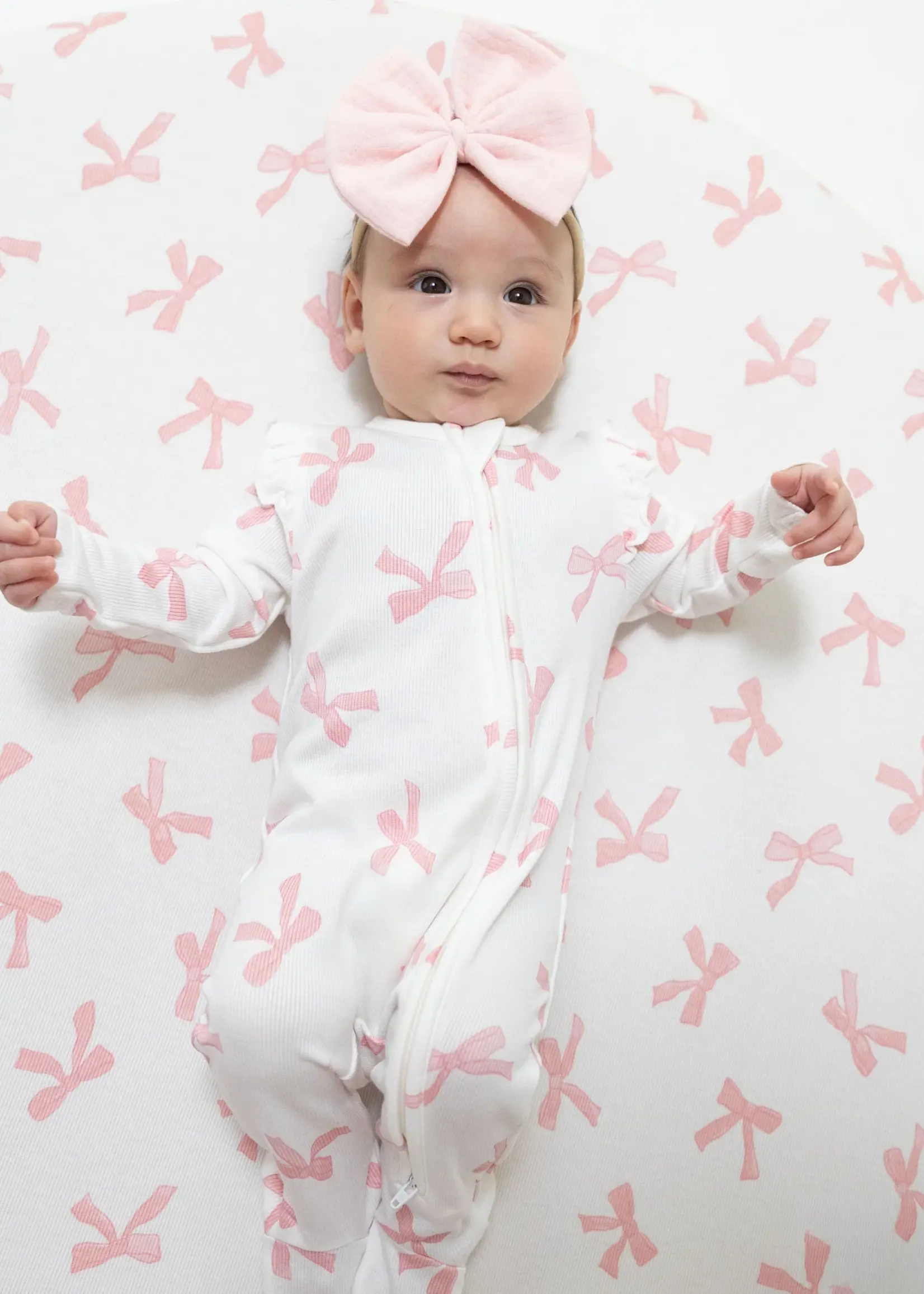 Angel Dear PRETTY BOWS FOOTIE
