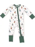 Angel Dear WINTER SPORTS DOGS ROMPER