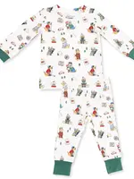 Angel Dear WINTER SPORTS DOGS LOUNGEWEAR SET