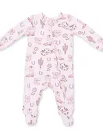 Angel Dear COWGIRL BOOTS AND BOWS FOOTIE