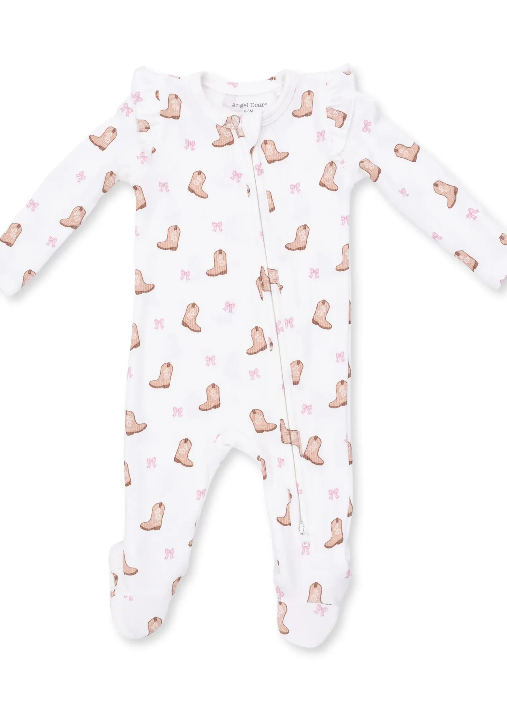 Angel Dear MINI COWGIRL BOOTS FOOTIE