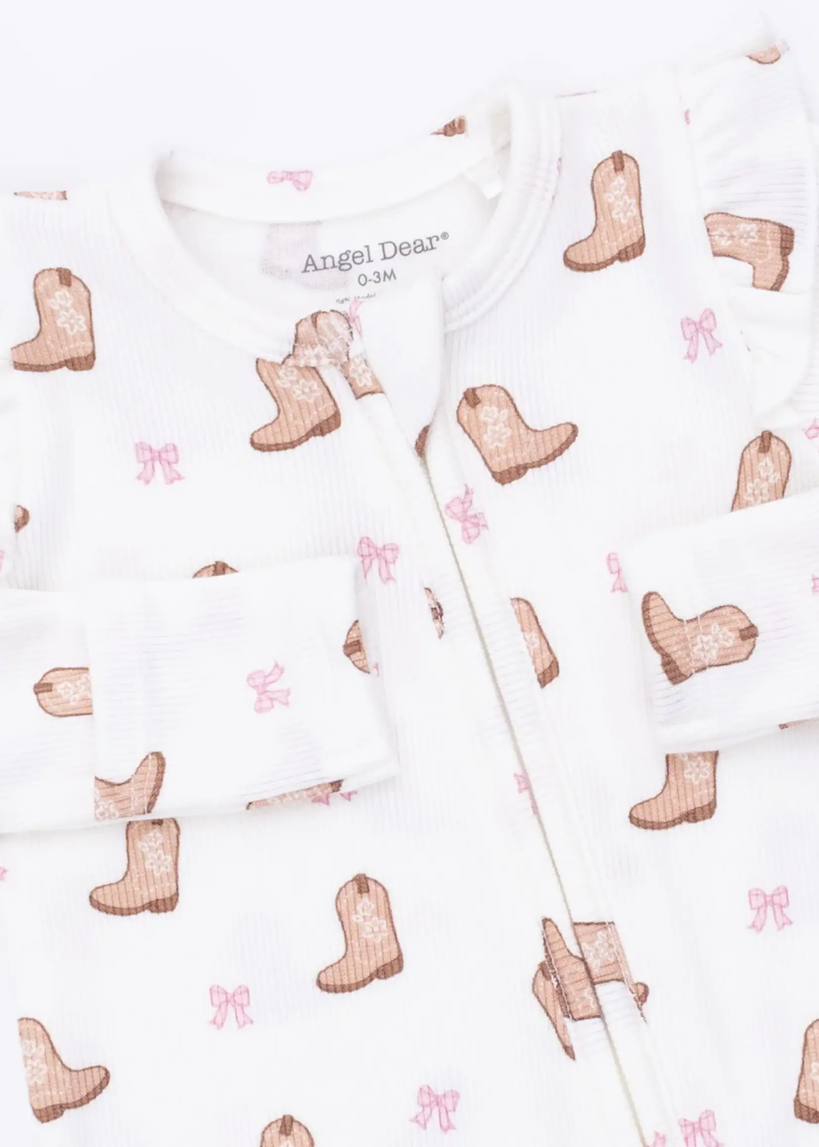 Angel Dear MINI COWGIRL BOOTS FOOTIE