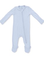 Angel Dear SOLID SHEER BLUE FOOTIE