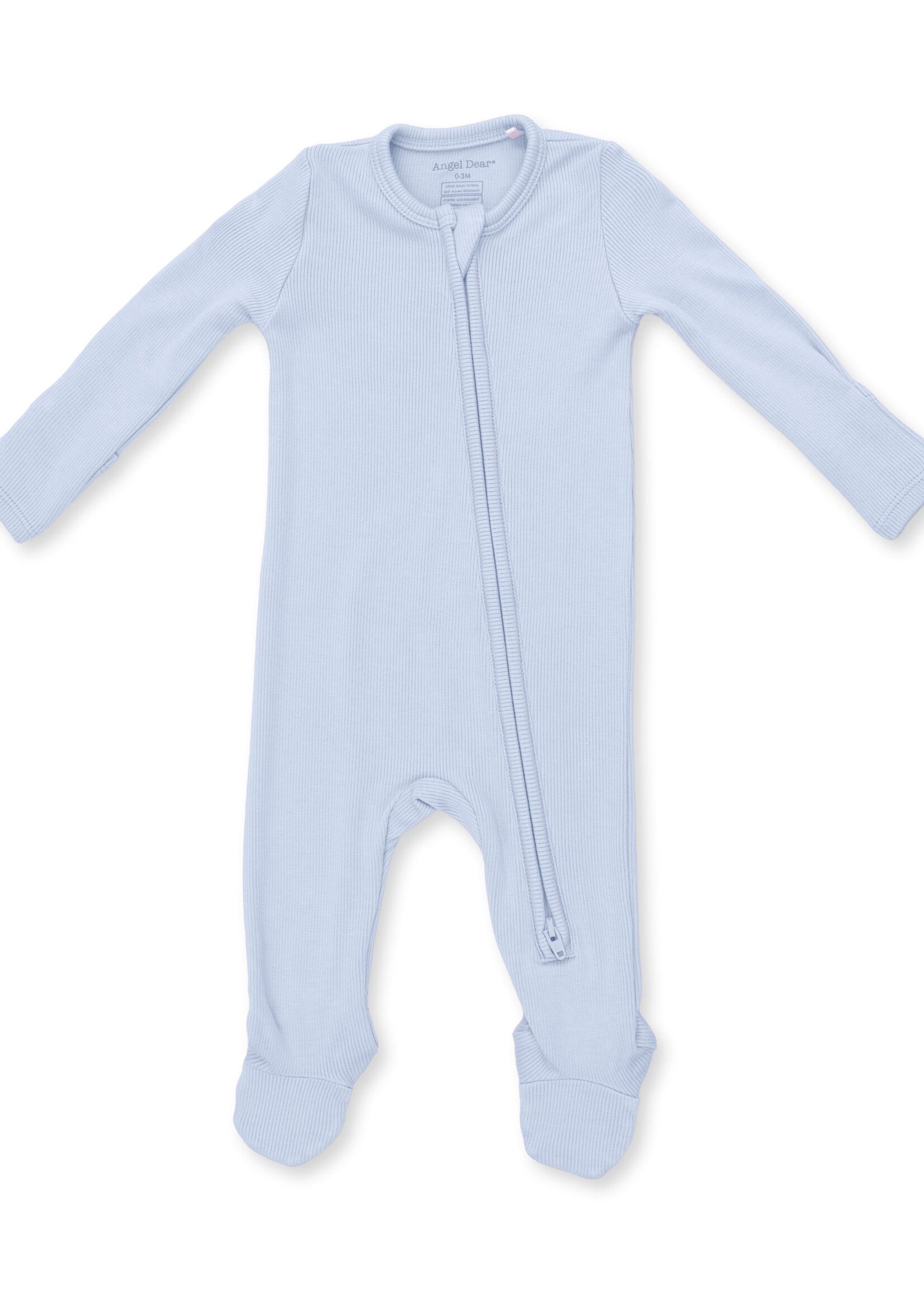 Angel Dear SOLID SHEER BLUE FOOTIE