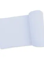 Angel Dear SOLID SHEER BLUE RIB SWADDLE BLANKET