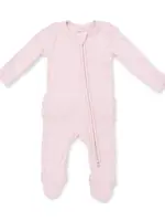Angel Dear SOLID VEILED PINK FOOTIE