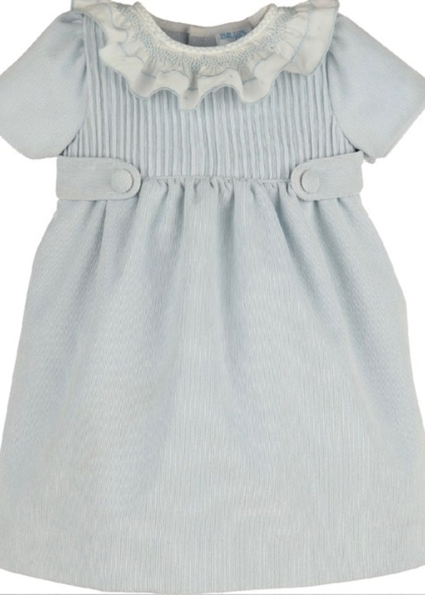 BLUE SWEET CORDUROY DRESS