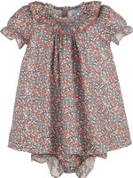 BLUE FLORAL VINTAGE BISHOP