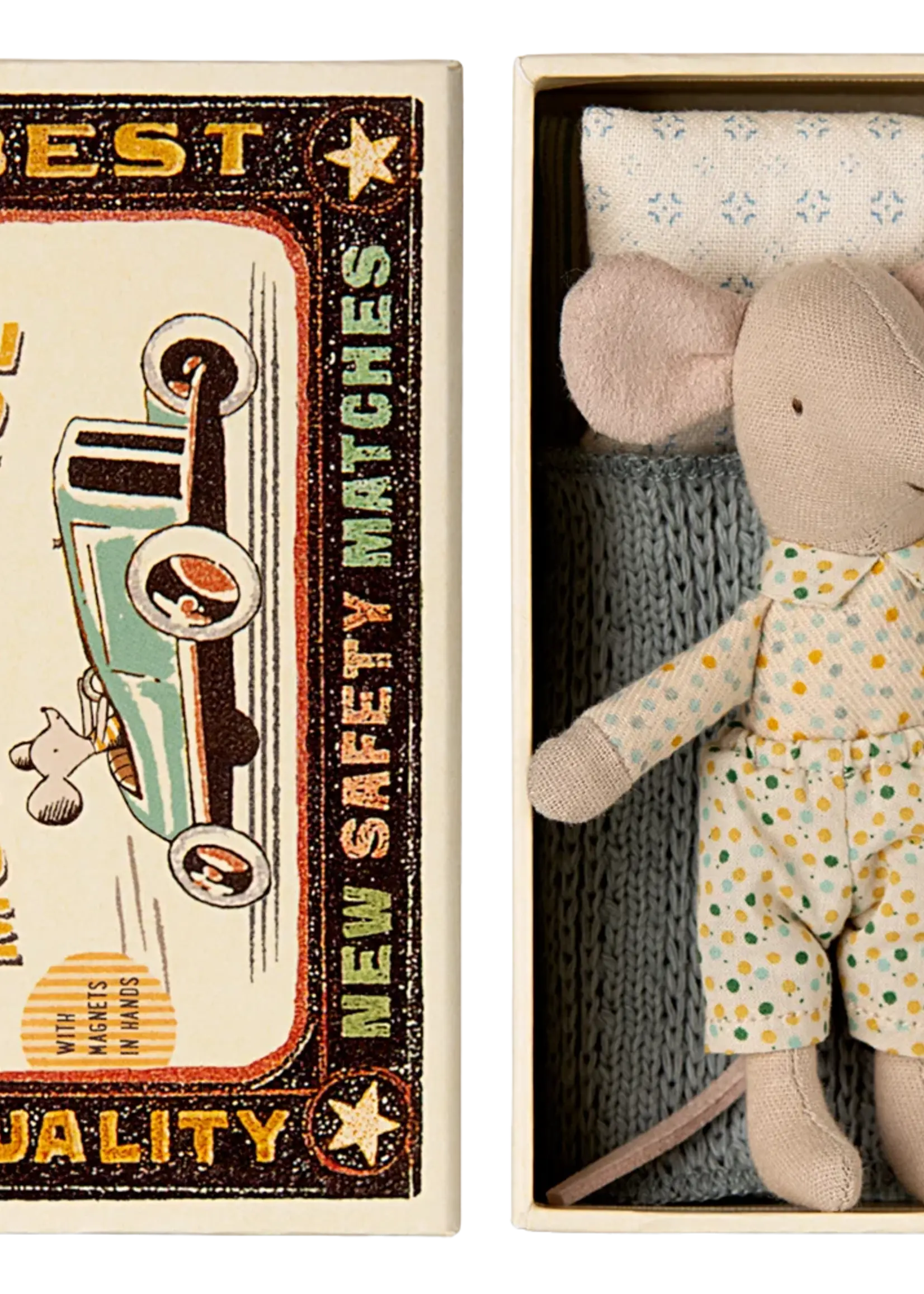 LITTLE BROTHER MOUSE IN MATCHBOX