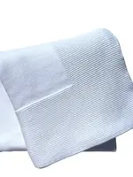 WHITE BLANKET TEXTURED BORDER