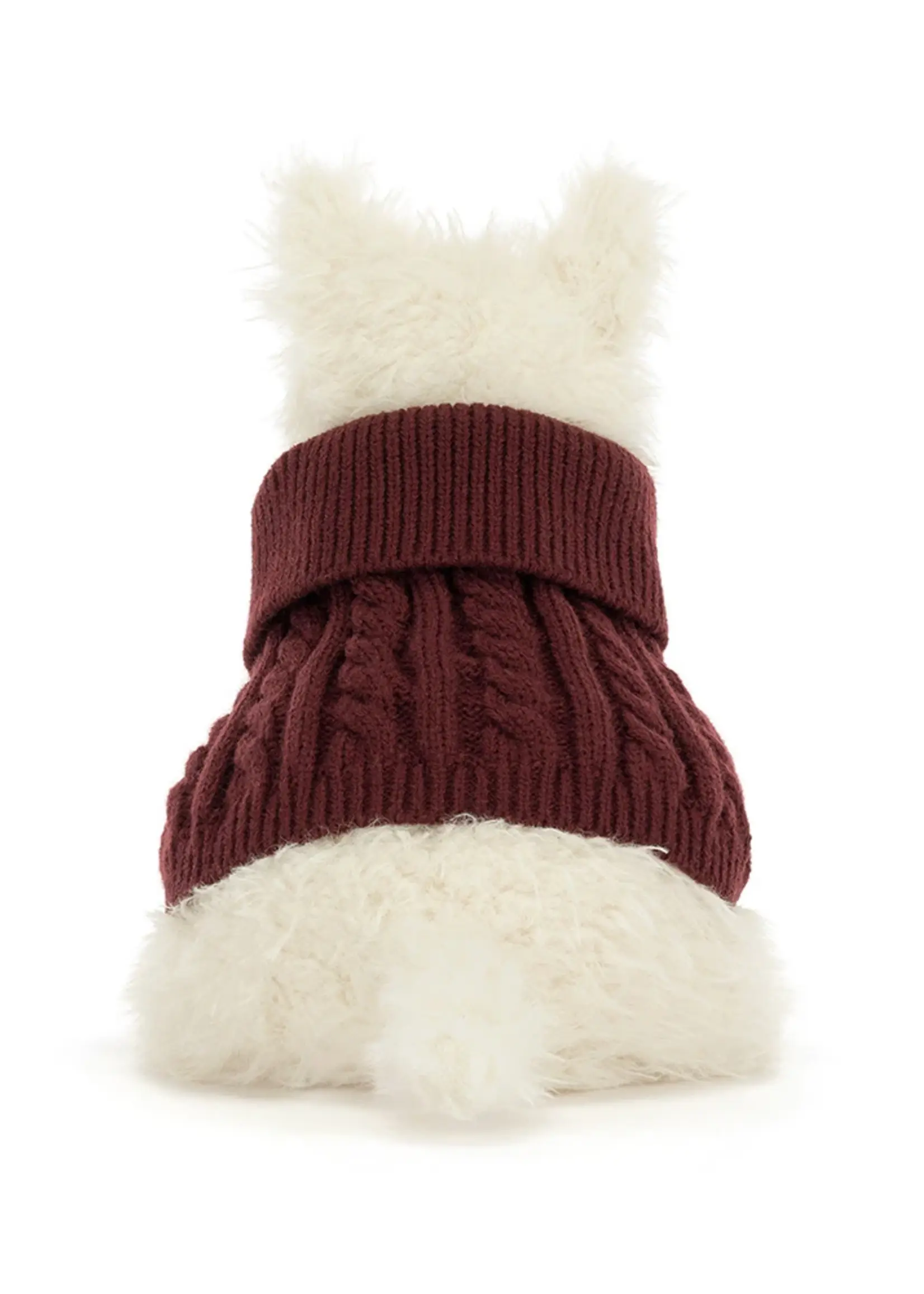 Jellycat MUNRO SCOTTIE DOG WINTER JUMPER OUTFIT