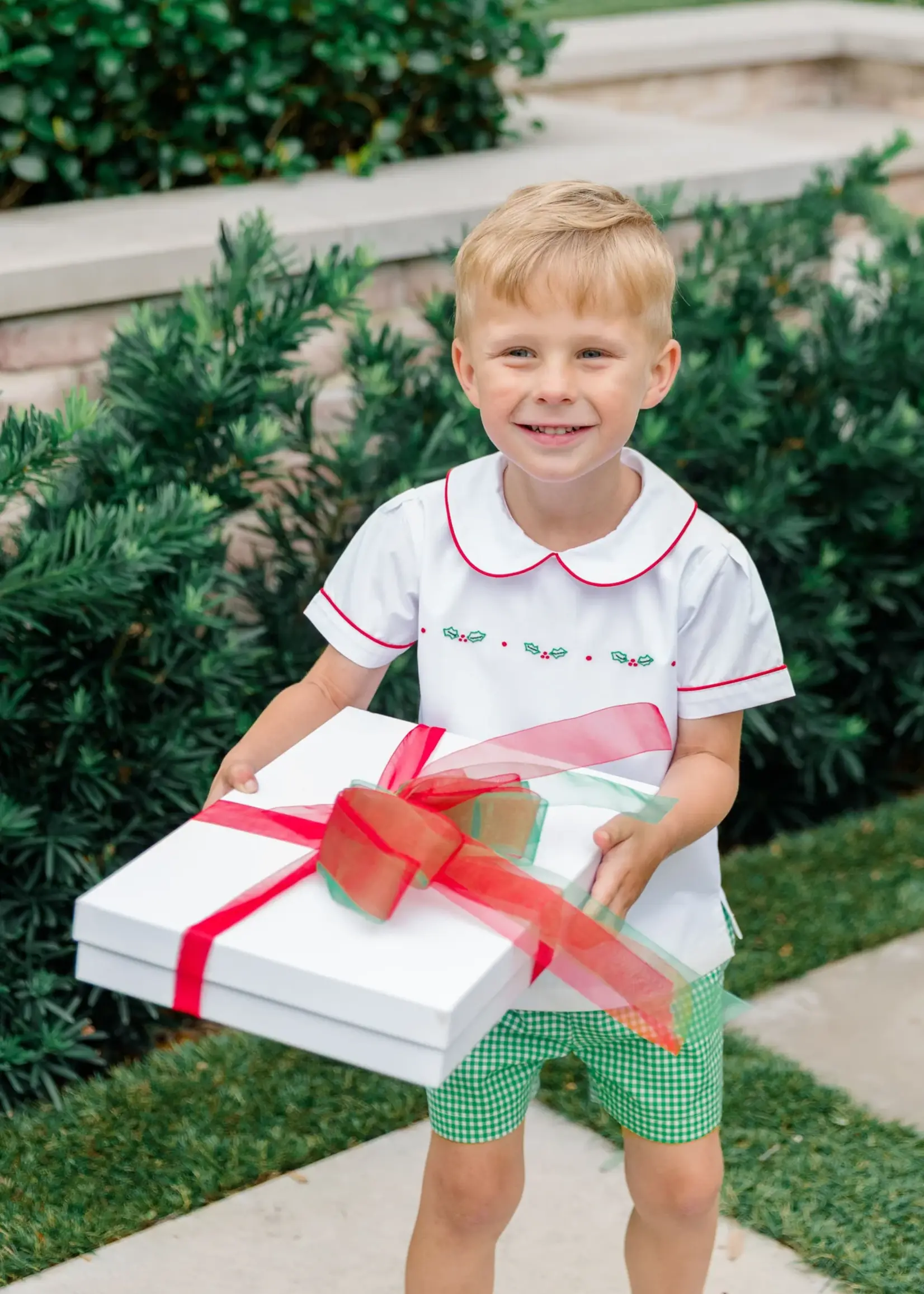 CAROL CHRISTMAS SHORT SET