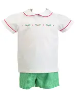 CAROL CHRISTMAS SHORT SET