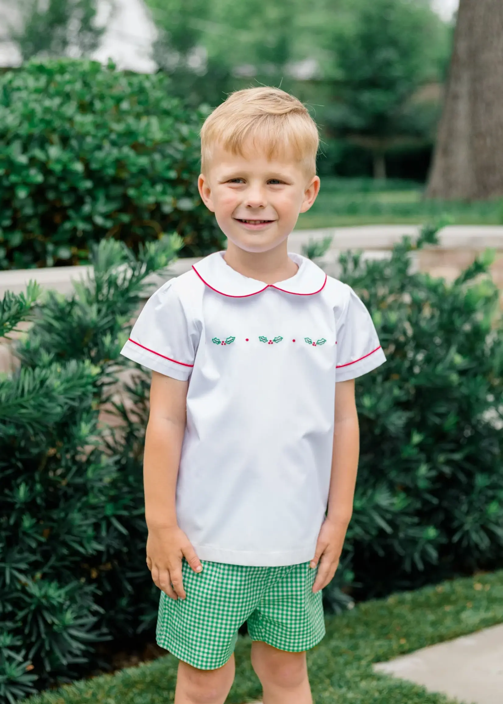 CAROL CHRISTMAS SHORT SET