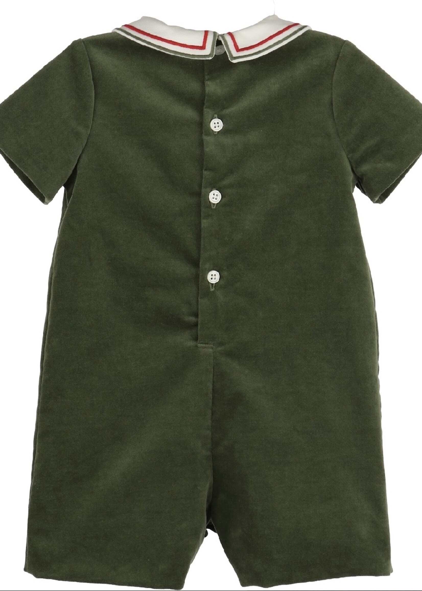 GREEN MISTLETOE VELVET BUBBLE