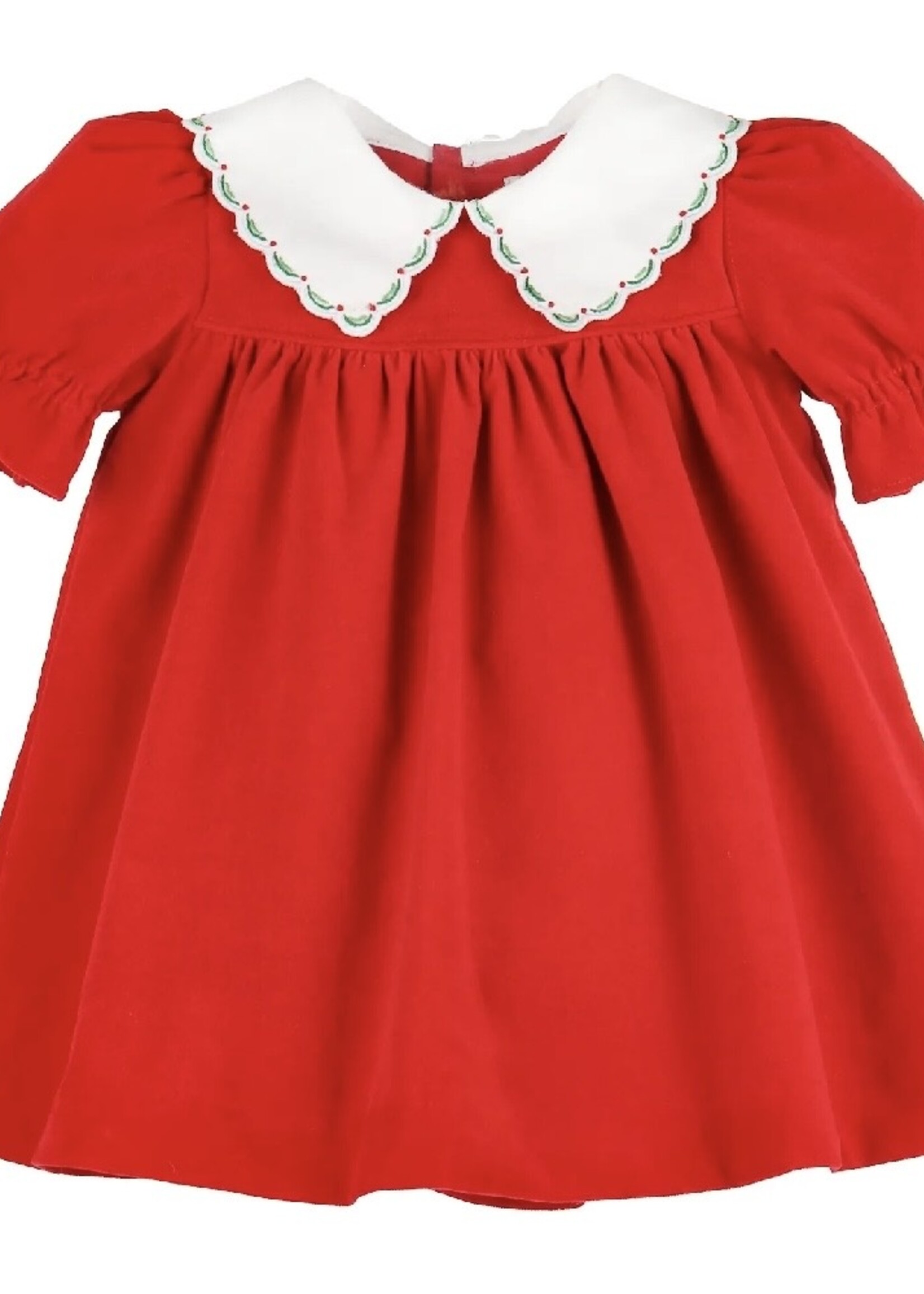 RED GOOD TIDINGS DRESS
