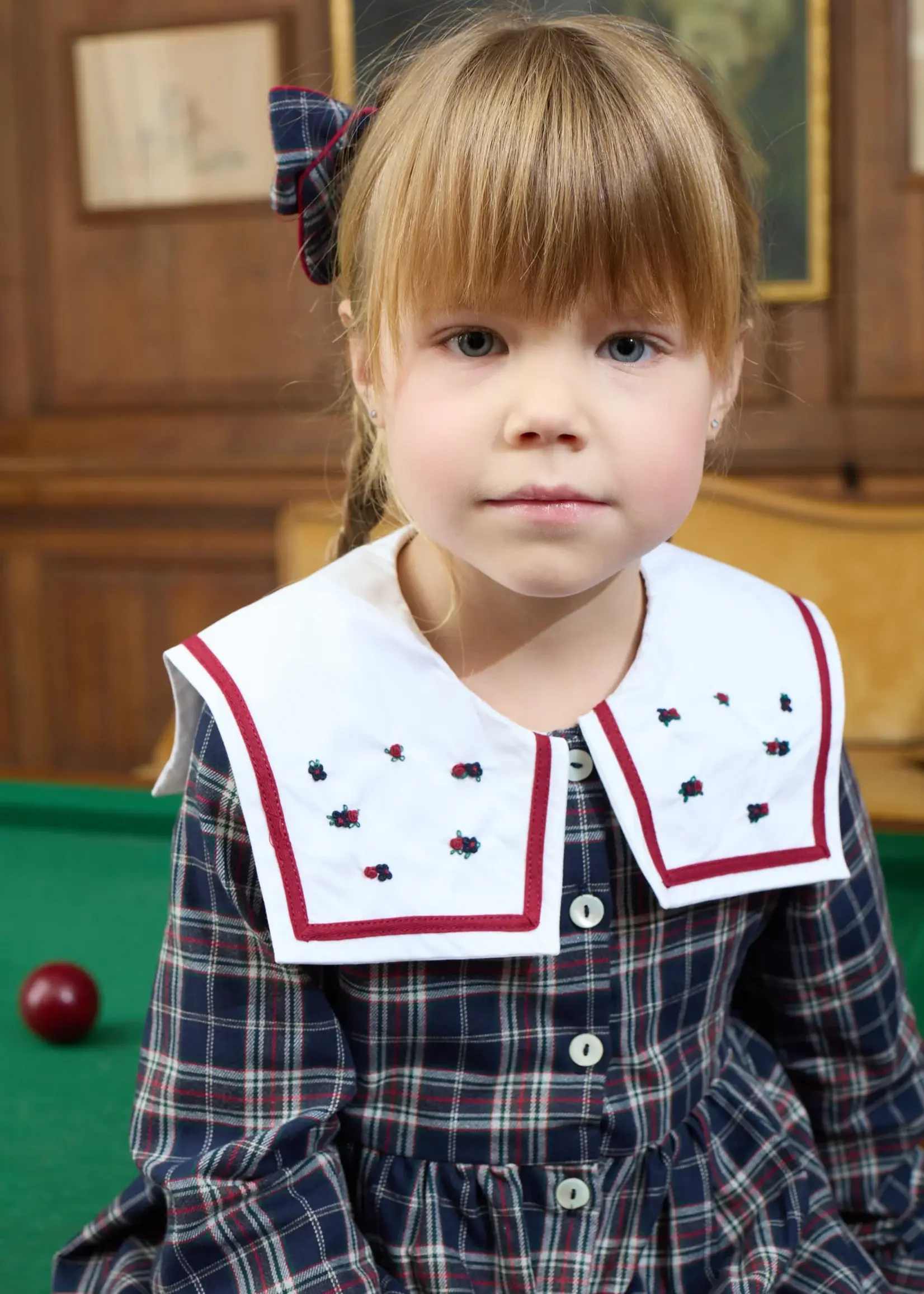 RED BURGUNDY PAOLA DRESS