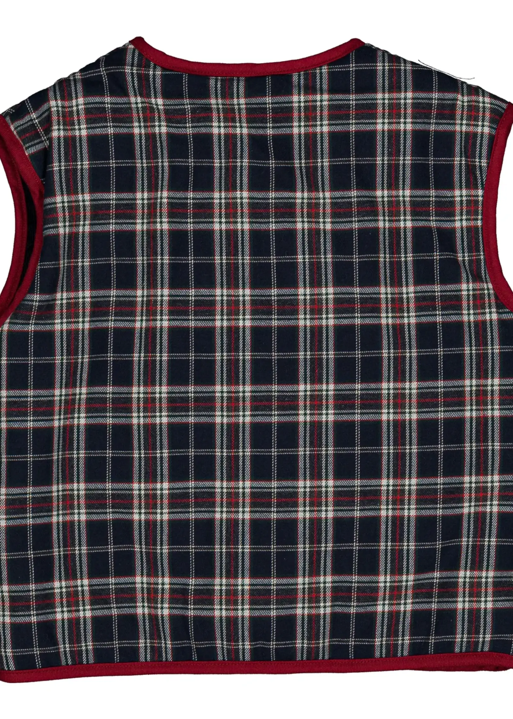 NAVY BURGUNDY BERANGER REVERSIBLE JACKET