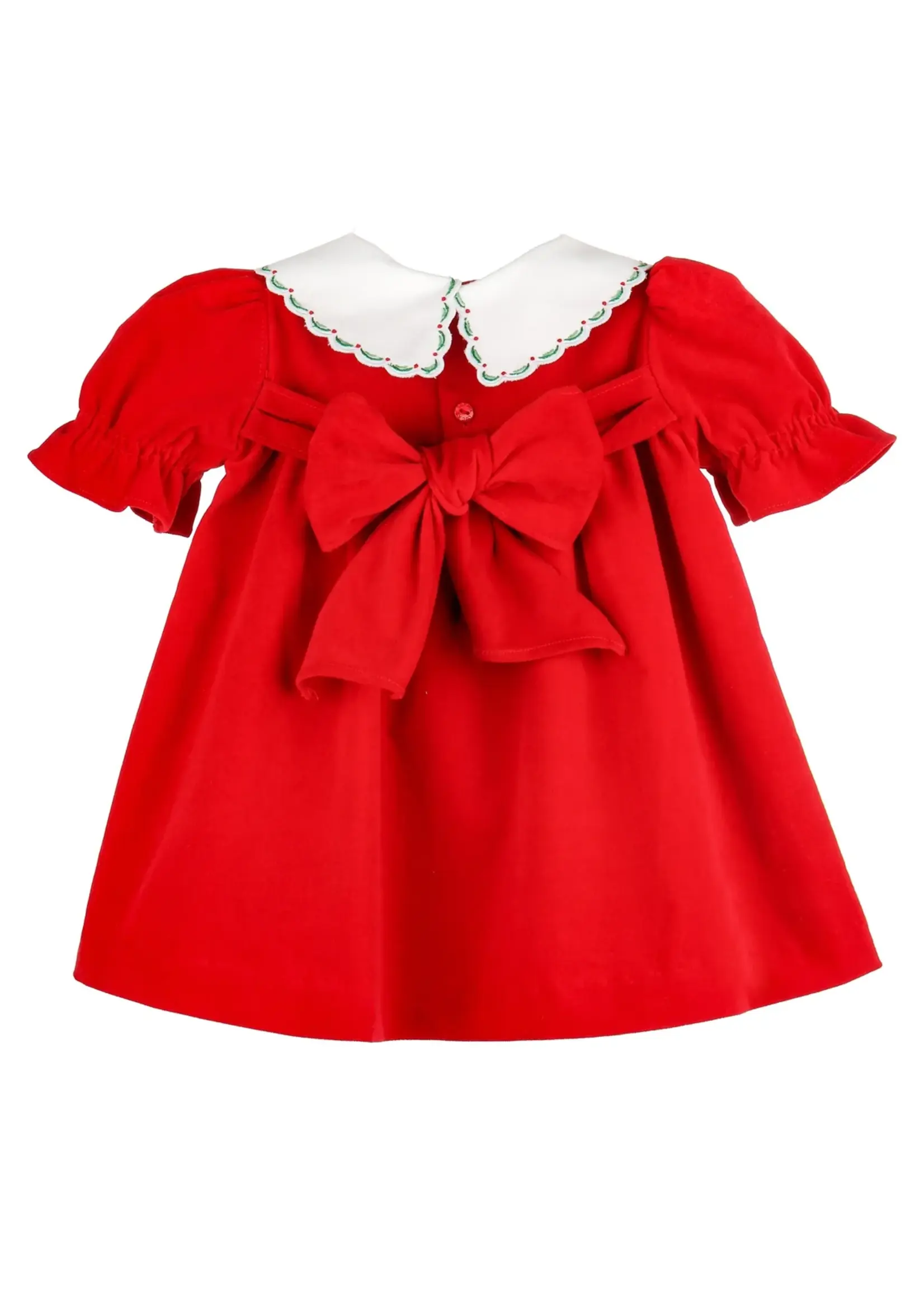 RED GOOD TIDINGS DRESS