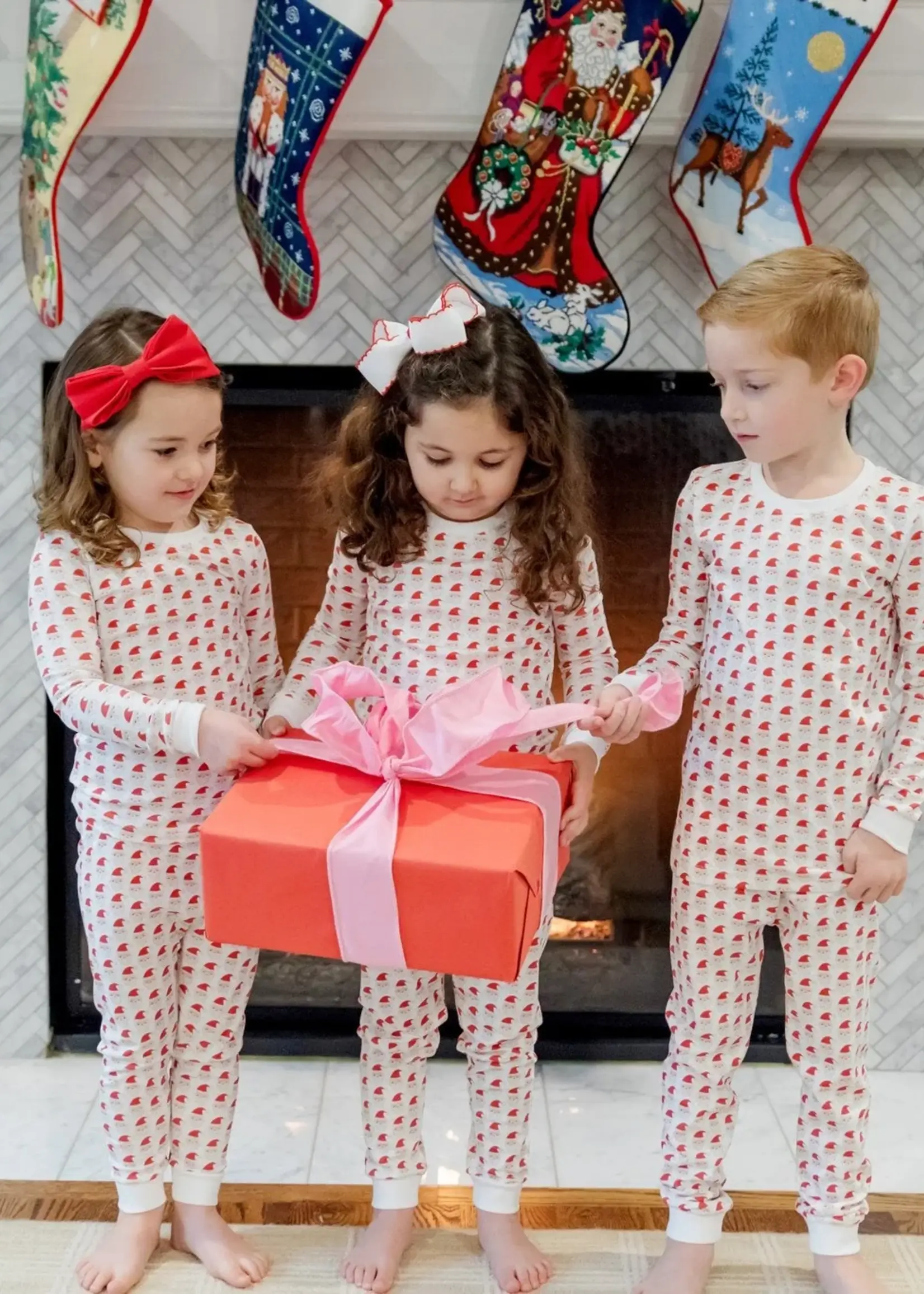 WHIMSICAL SANTA GRAYSON PAJAMA PANT SET