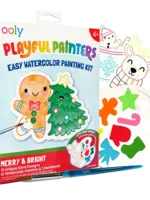 PLAYFUL PAINTERS: EASY WATERCOLOR PAINTING KIT MERRY