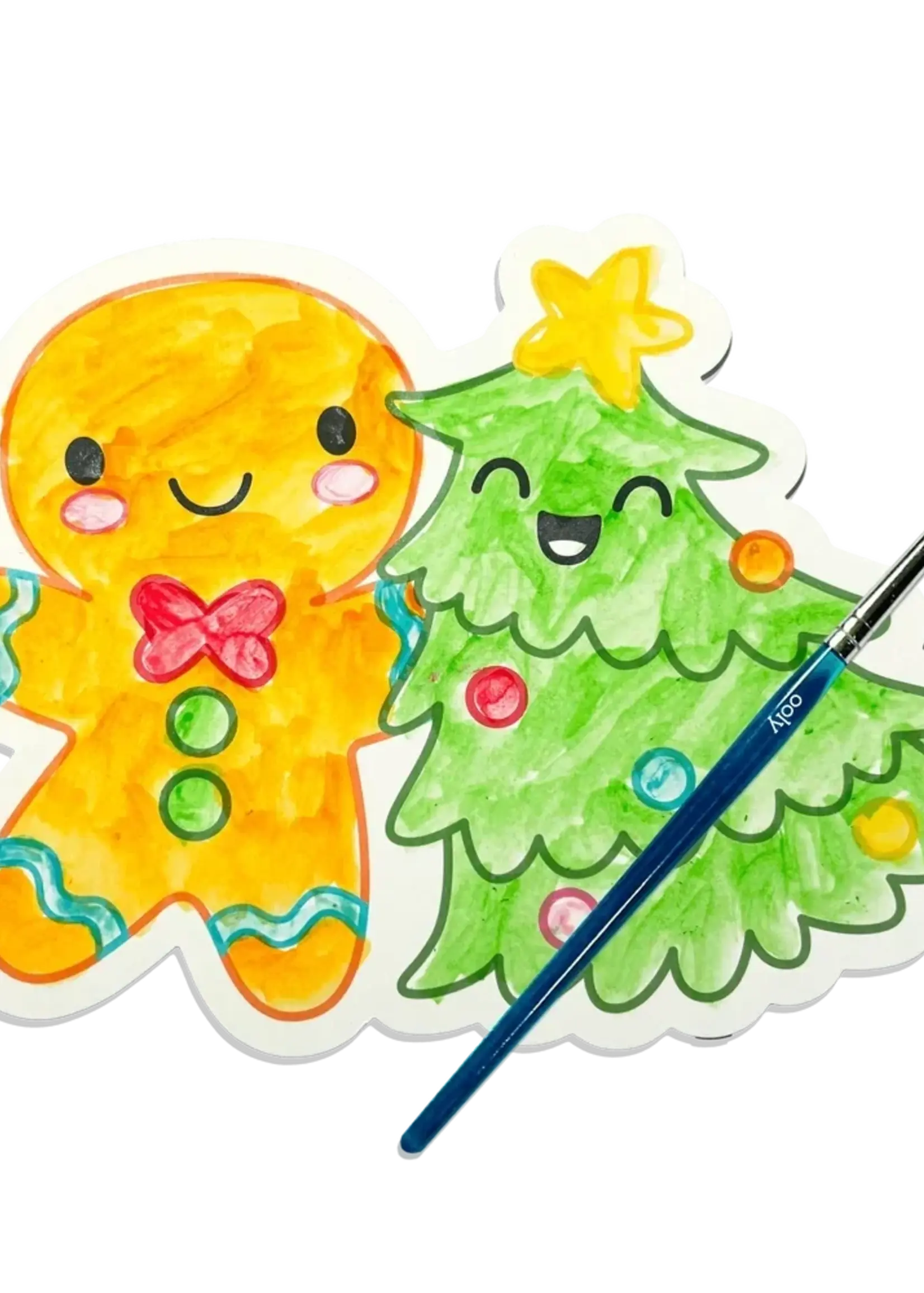 PLAYFUL PAINTERS: EASY WATERCOLOR PAINTING KIT MERRY