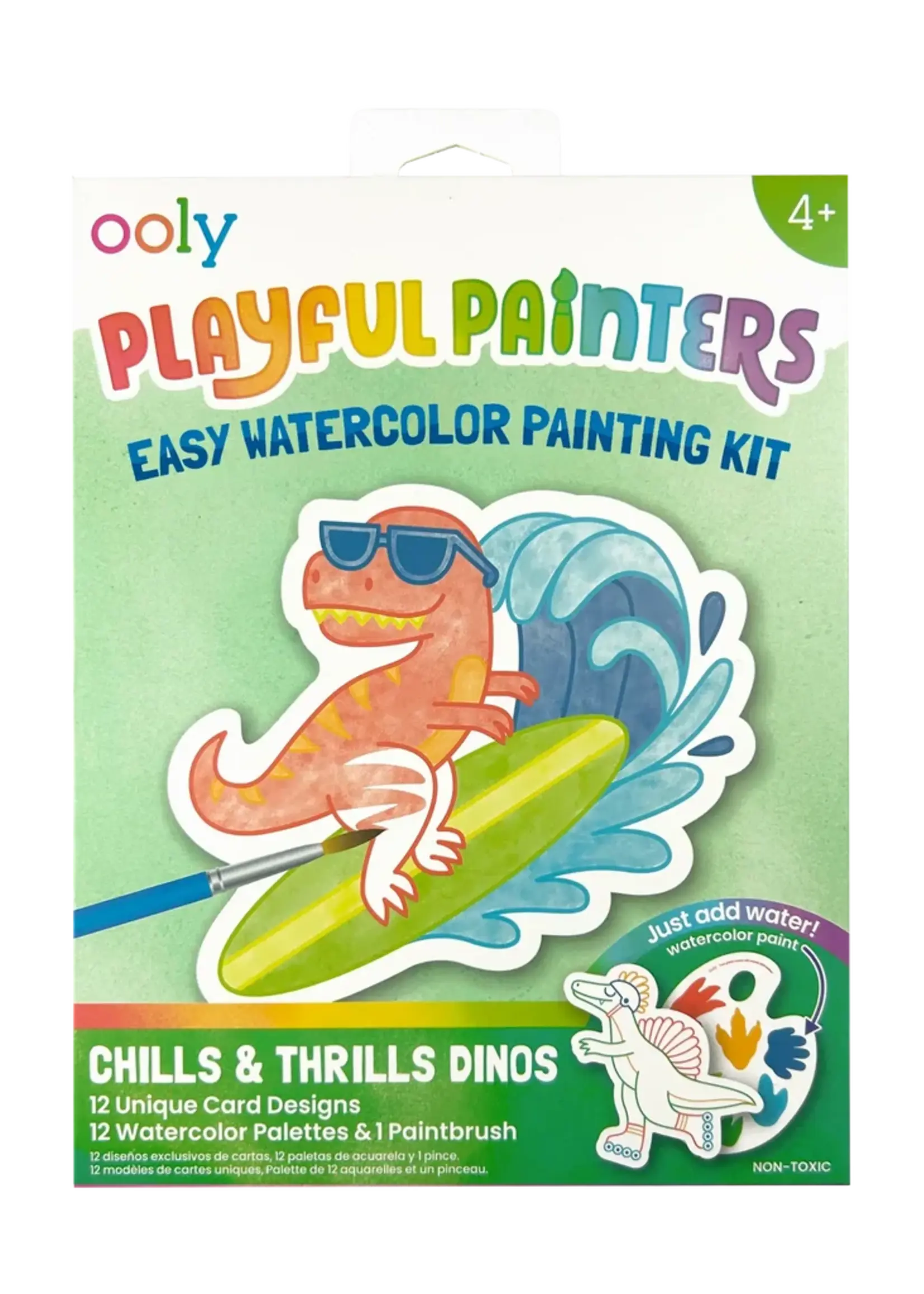 PLAYFUL PAINTERS: CHILLS THRILLS DINOS