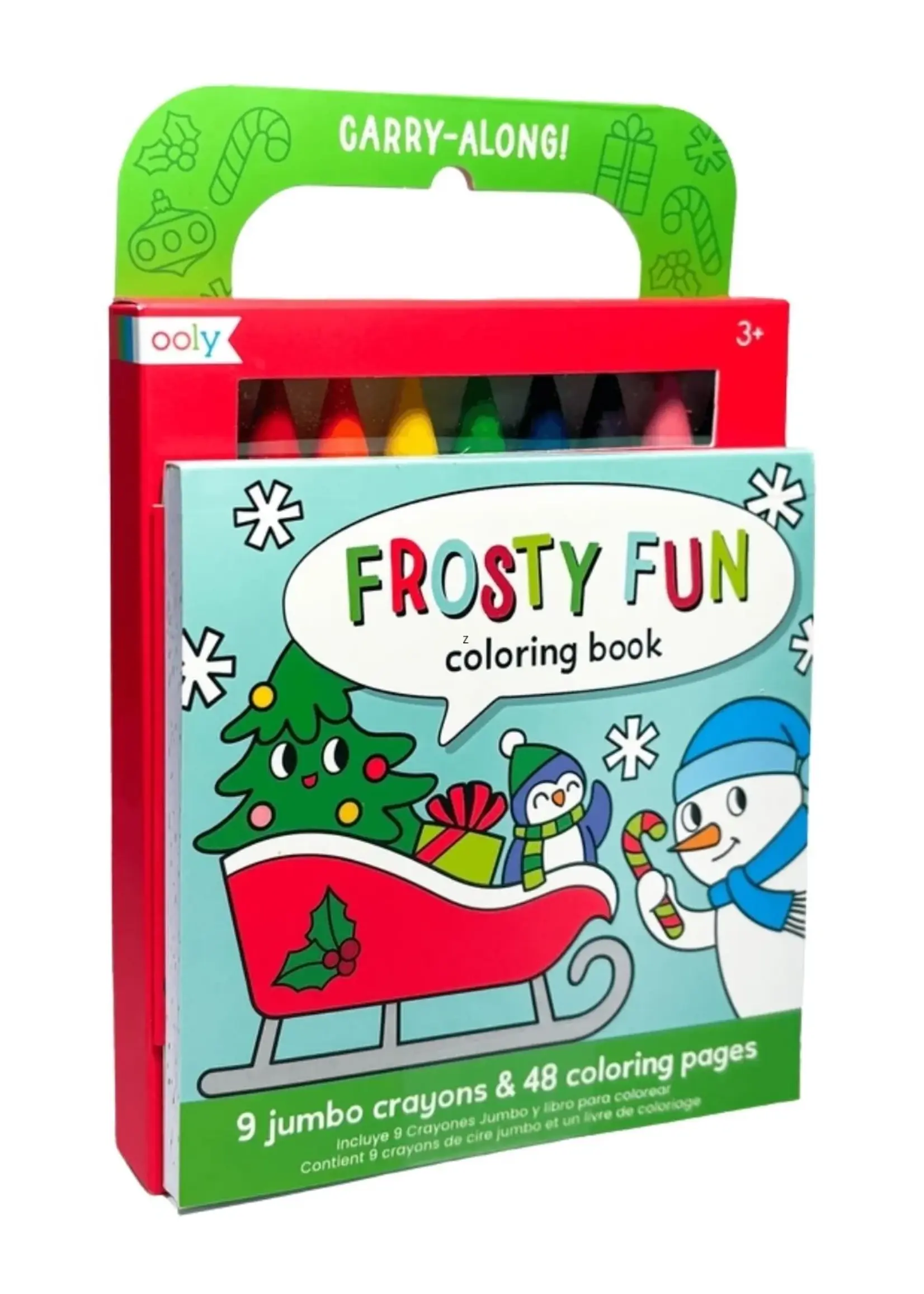 CARRY ALONG COLORING BOOK: FROSTY FUN