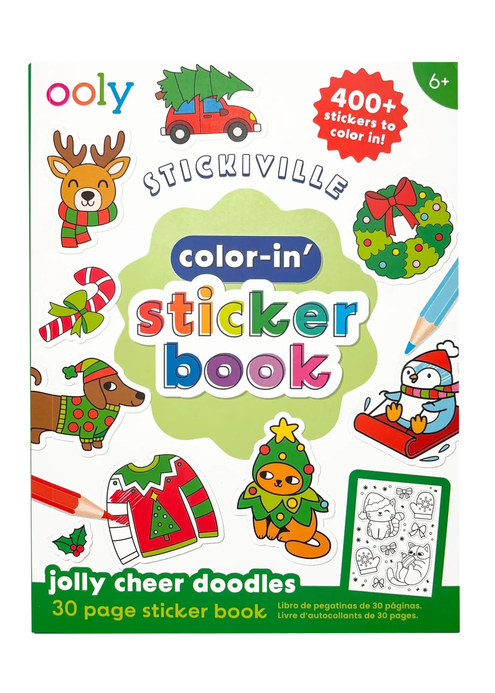 STICKIVILLE: JOLLY CHEER DOODLES