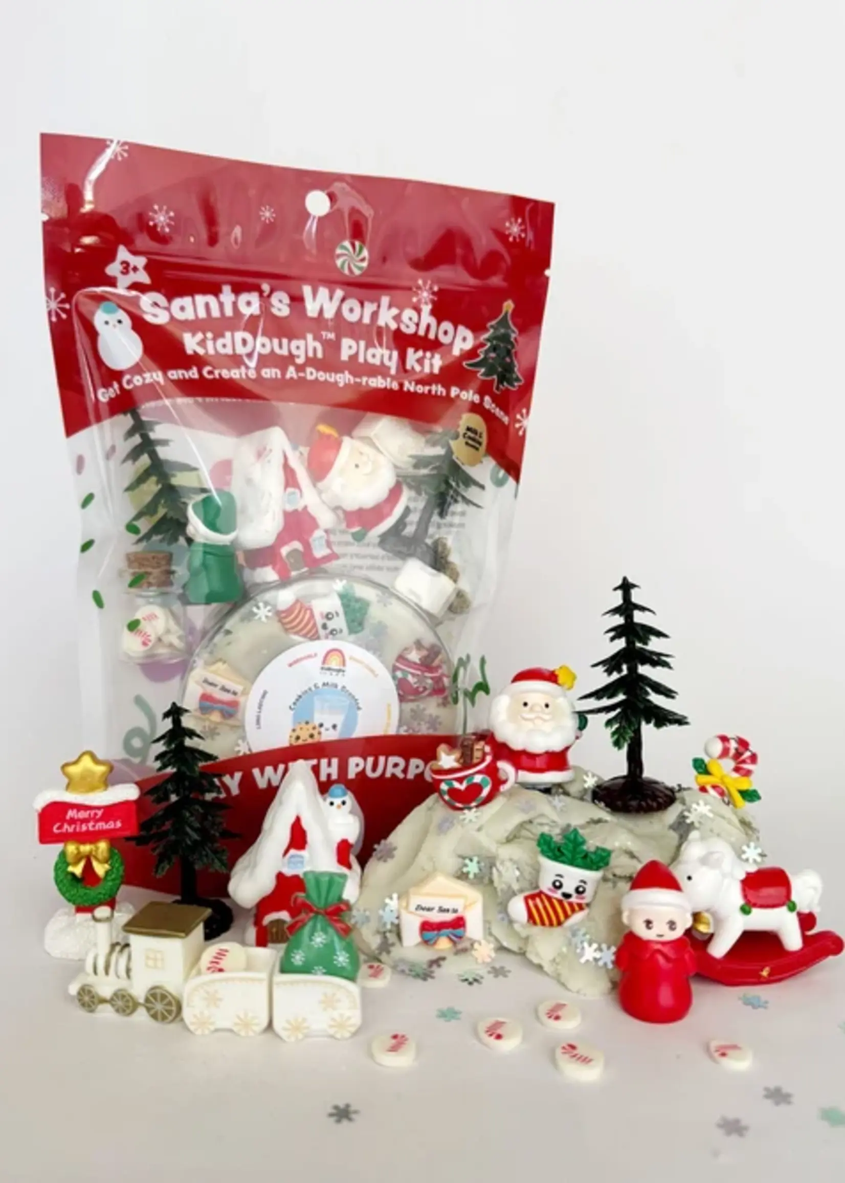 SANTAS WORKSHOP KIDOUGH PLAY KIT