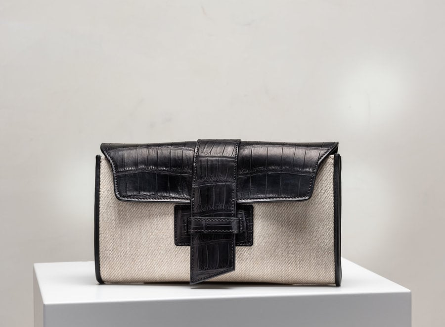 Canvas Clutch Crossbody