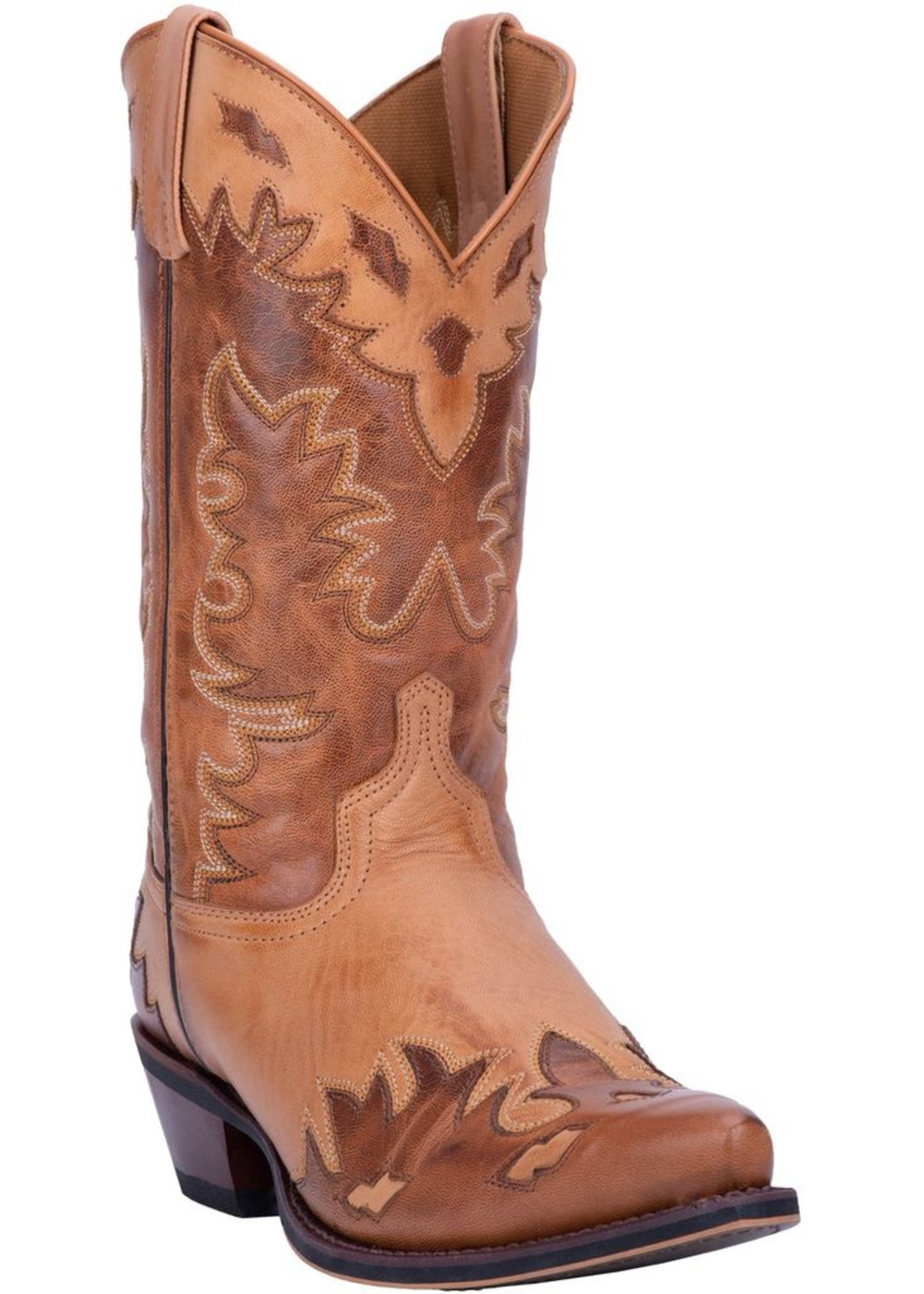 Boots-Men Laredo 6765 Nash 12 Antique Tan Snip Toe