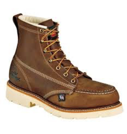 Boots-Men Thorogood 804-4375  6" Safety Moc Toe