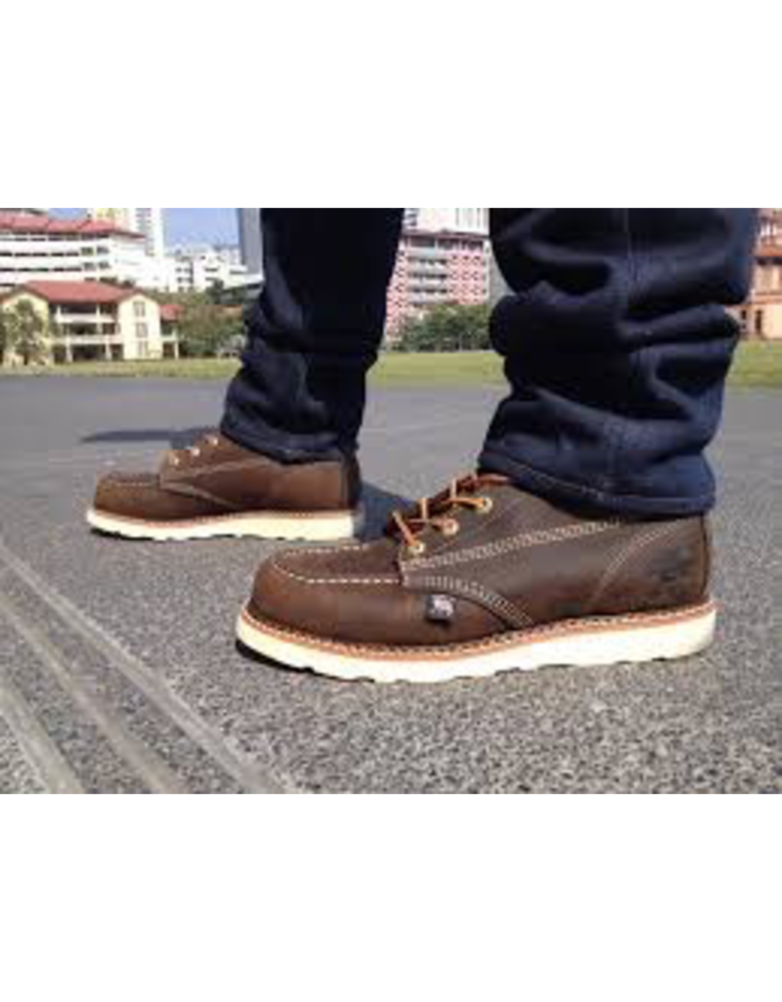 thorogood moc toe