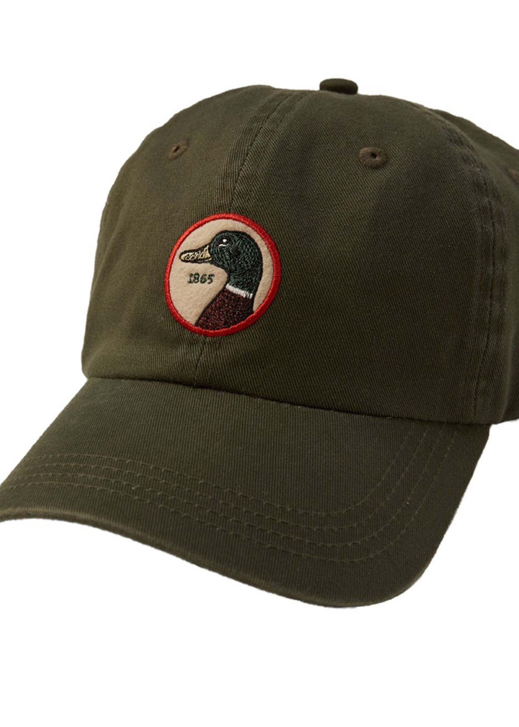 DUCKHEAD D41006CIRCLE PATCH TWILL HAT 