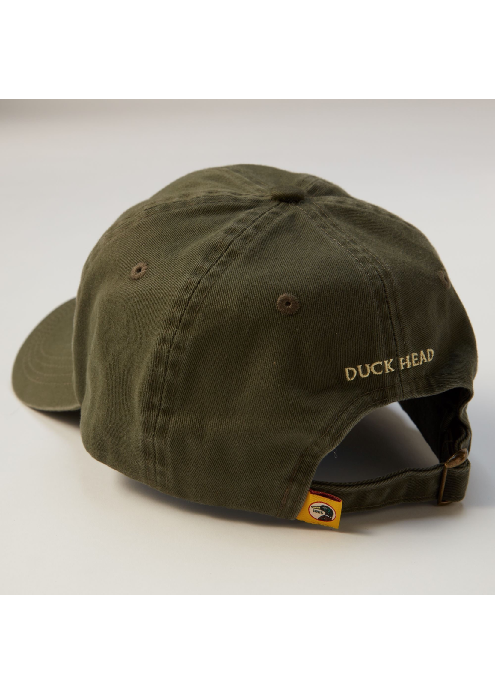Duck Head DUCKHEAD D41006 CIRCLE PATCH TWILL HAT