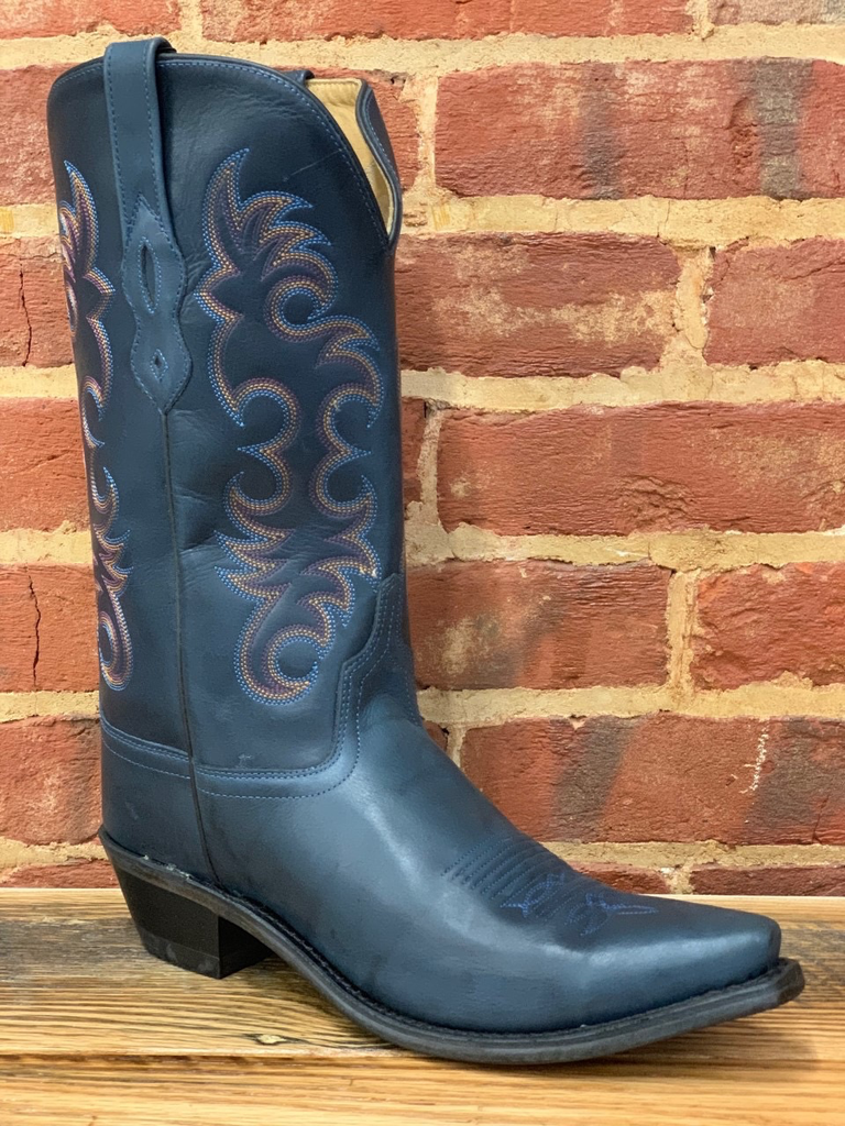 Navy cowboy boots Clearance