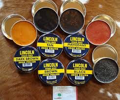 Boot Care Products LINCOLN Shoe Polish 
