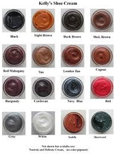 Kellys Shoe Cream Polish High Gloss Leather Care All Colors Hewlett Dunn