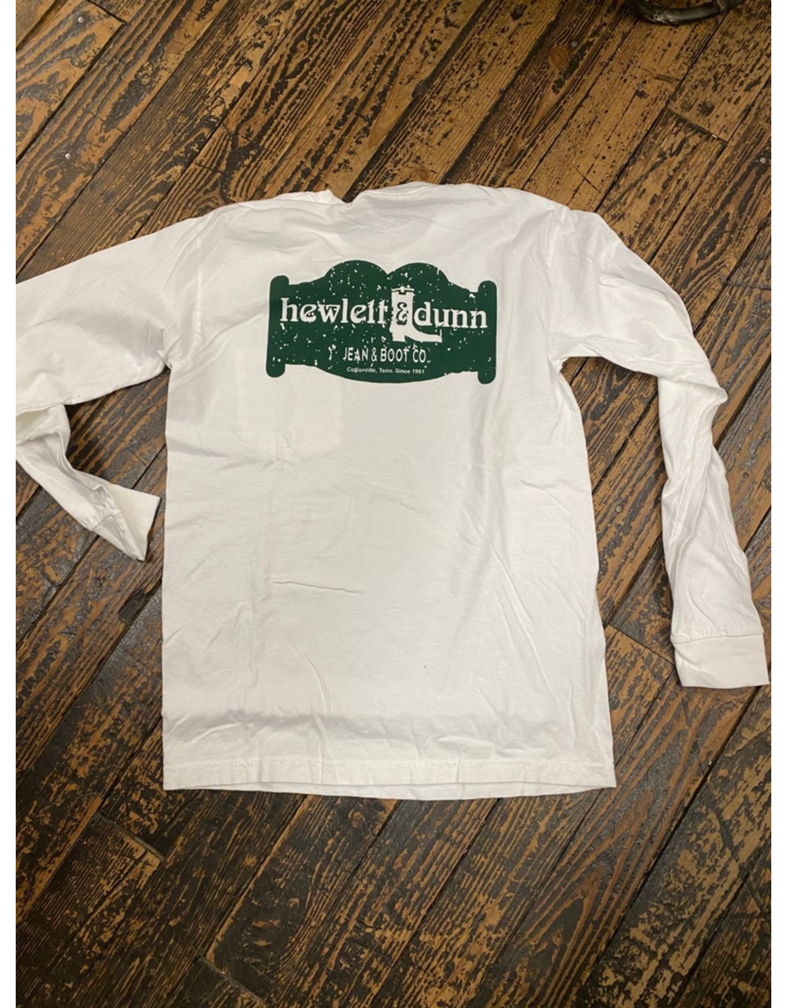 Tops-Men HEWLETT & DUNN Graphic T-Shirt Long Sleeve