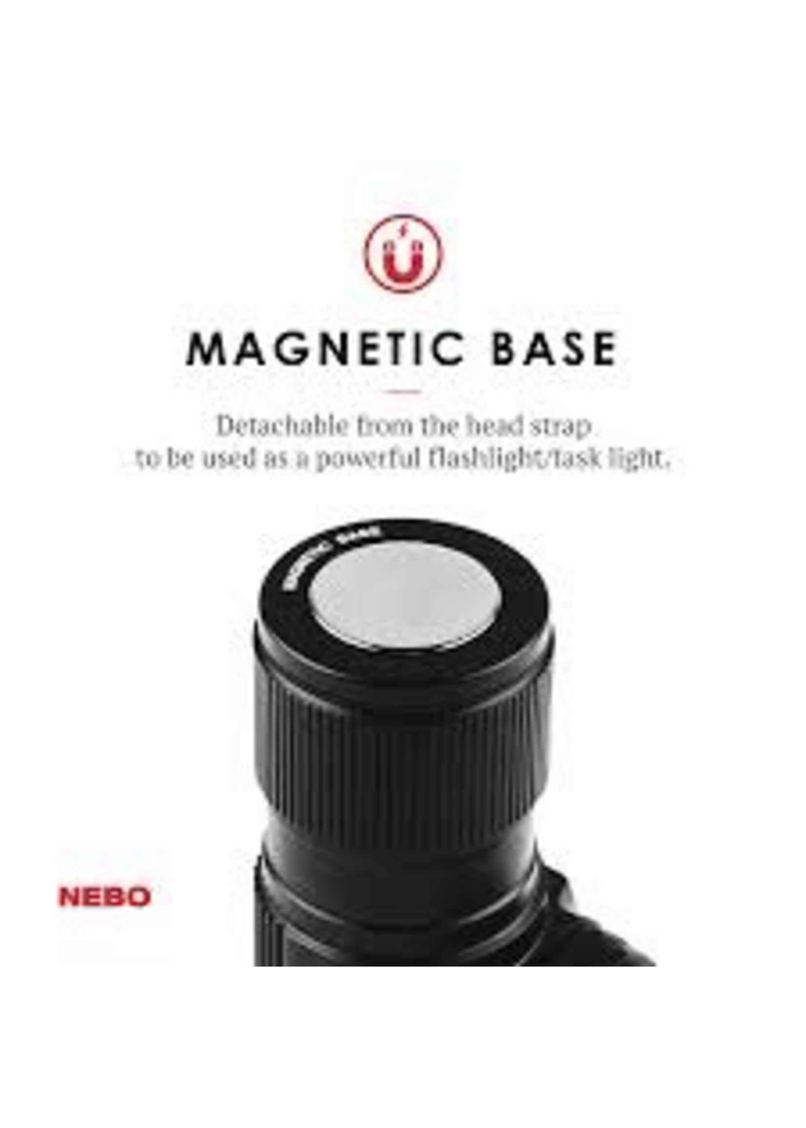 NEBO Transcend 1000 Lumen USB Rechargeable Headlamp