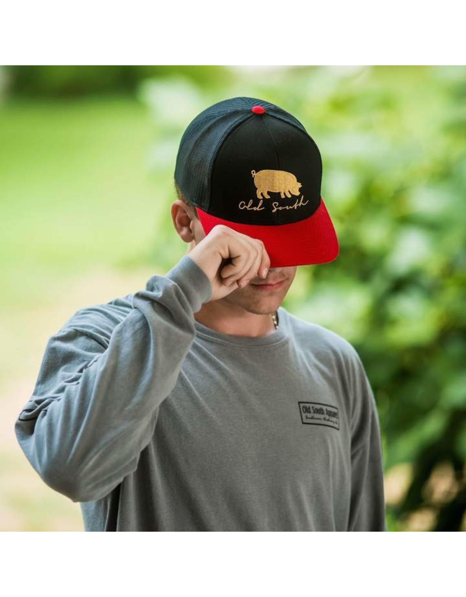 OLD SOUTH Trucker Hat Hewlett & Dunn Boot and Jean Company