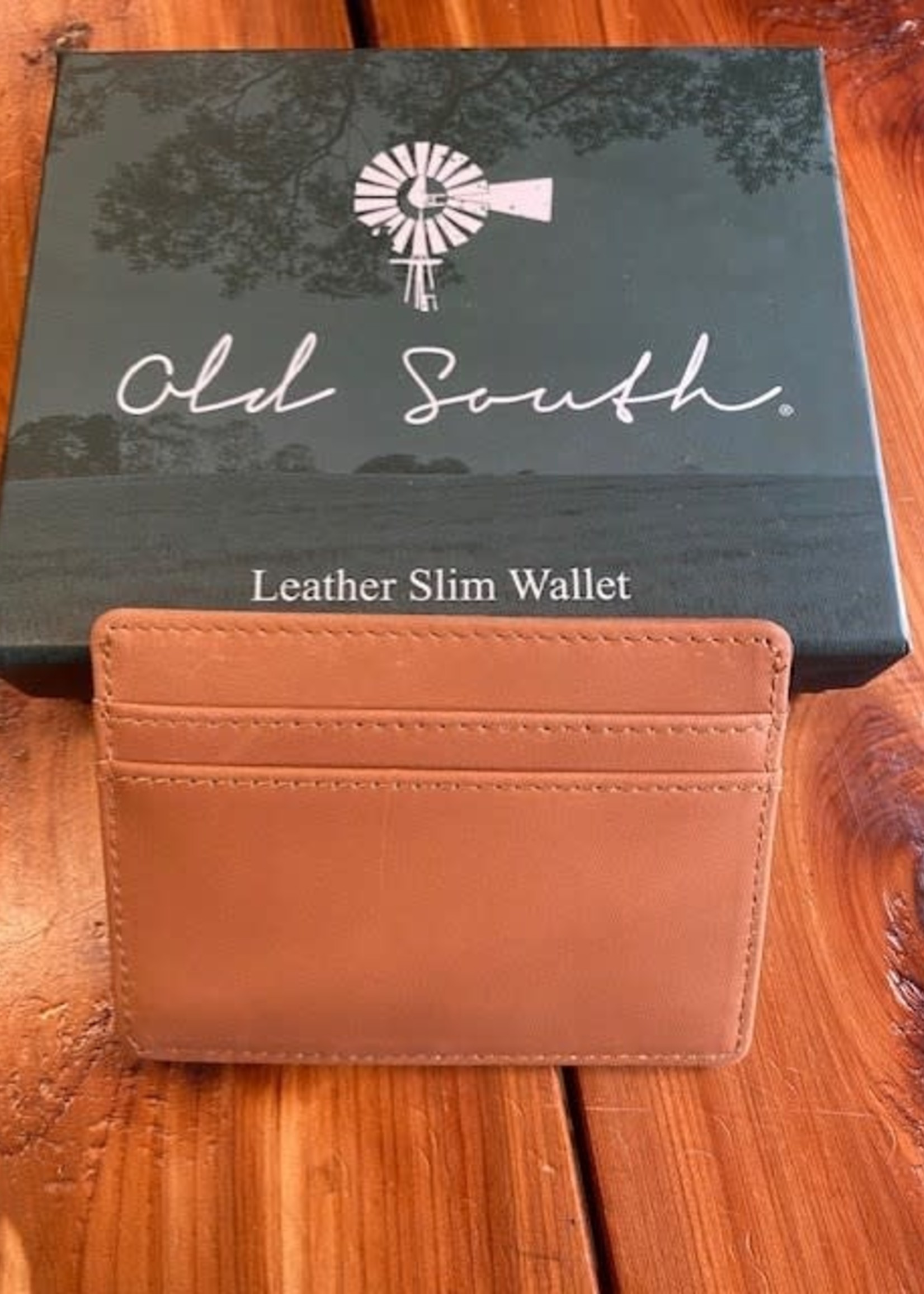 Accessories OLD SOUTH  Leather Slim Wallet