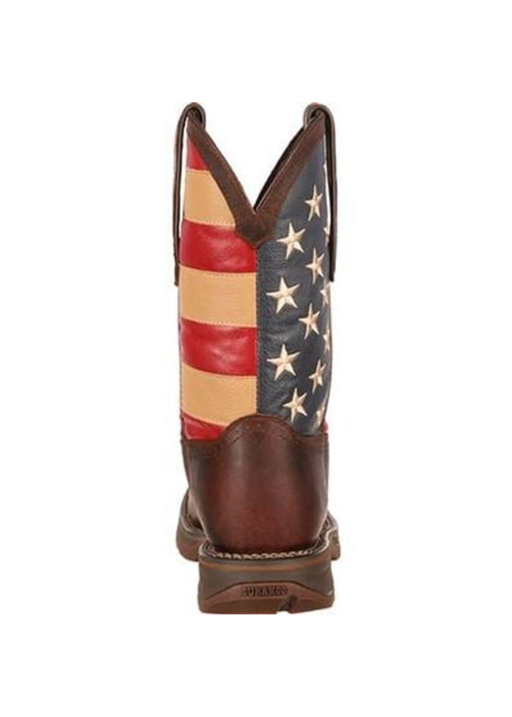 DURANGO DB020 STEEL TOE FLAG WESTERN FLAG WORK BOOT