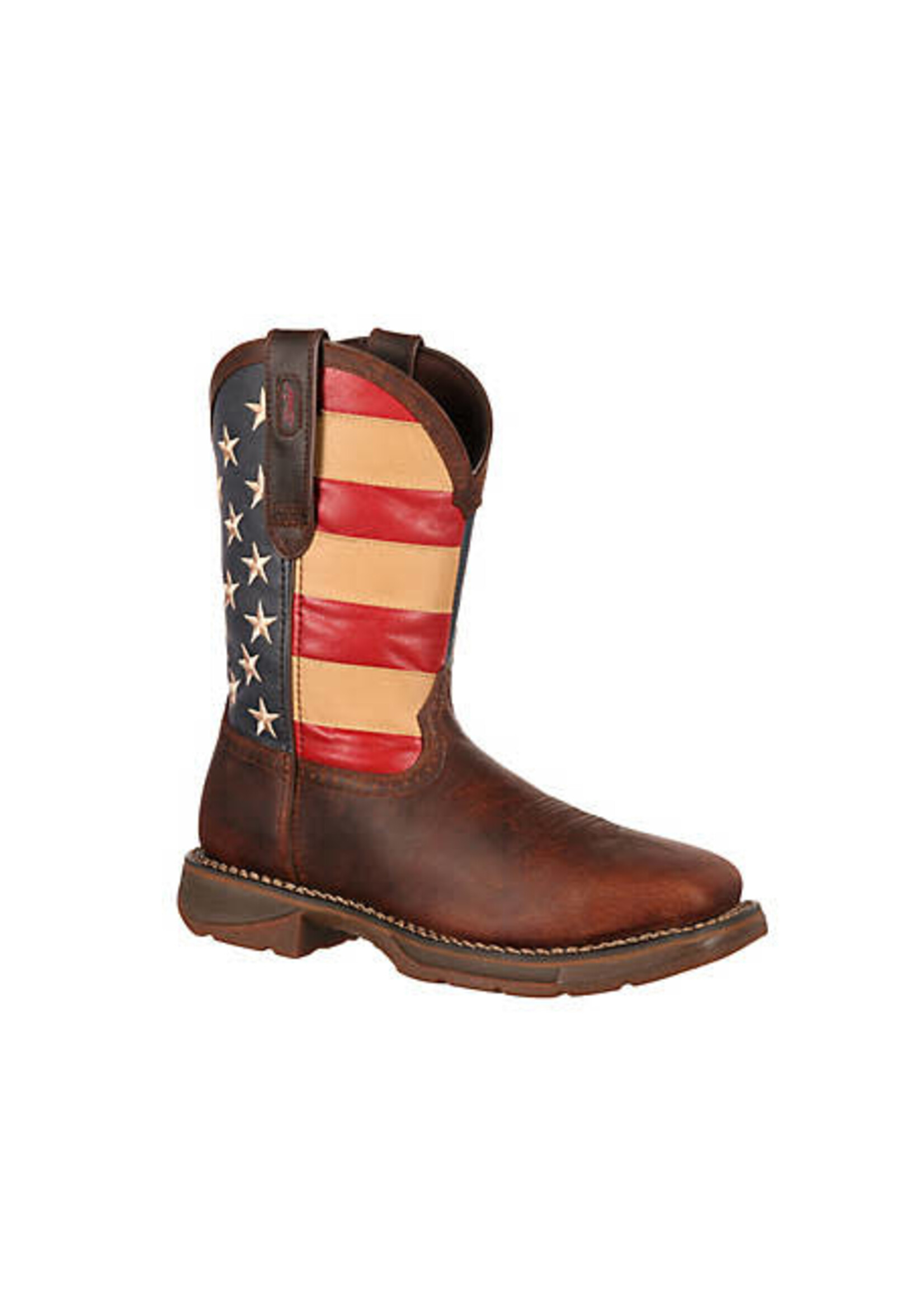 DURANGO DB020 STEEL TOE FLAG WESTERN FLAG WORK BOOT