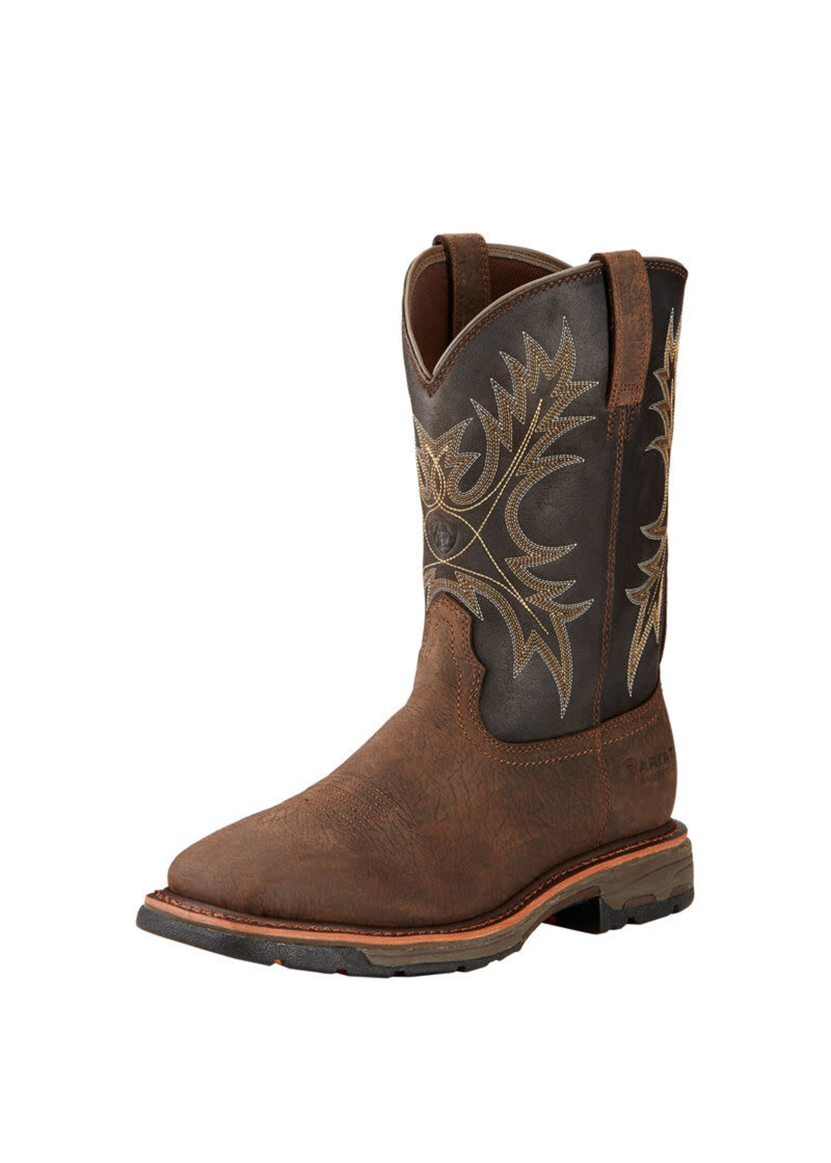 ARIAT 10017436 WorkHog H2O Wide Square - Hewlett & Dunn Boot and Jean ...
